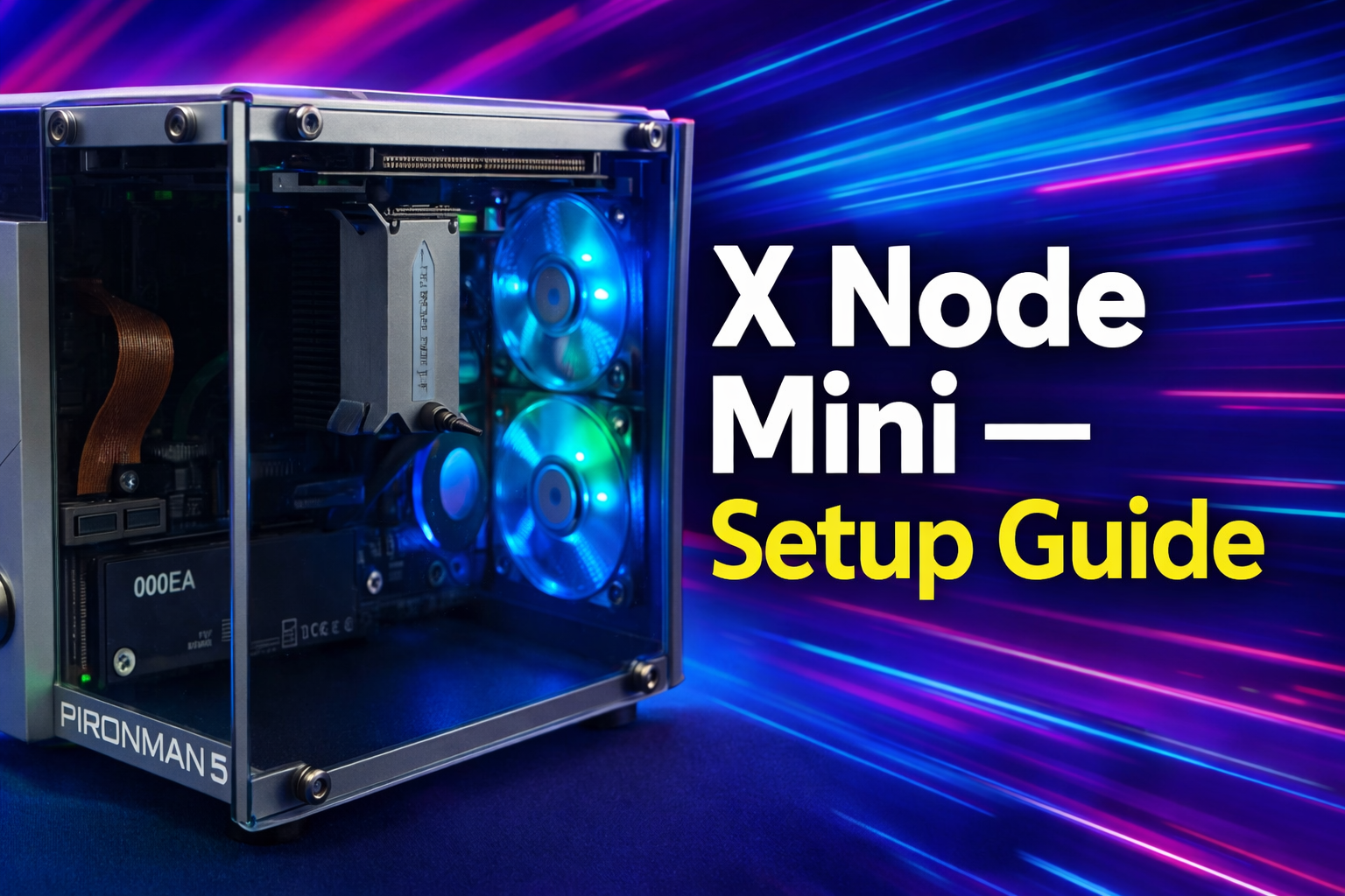 How To Set Up Your X Node Mini