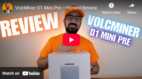 VolcMiner D1 Mini Pre Review