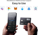 SecuX Shield Bio Crypto Hardware Wallet - Secure Biometric Authentication, Cold Storage Card for NFT, Bitcoin, Ethereum, Cardano, ERC20, BEP20, and More