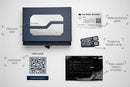 MATERIAL BITCOIN Standard | The only Ready to use Bitcoin Wallet | Physical Bitcoin Wallet | Unhackable | Crypto Cold Storage