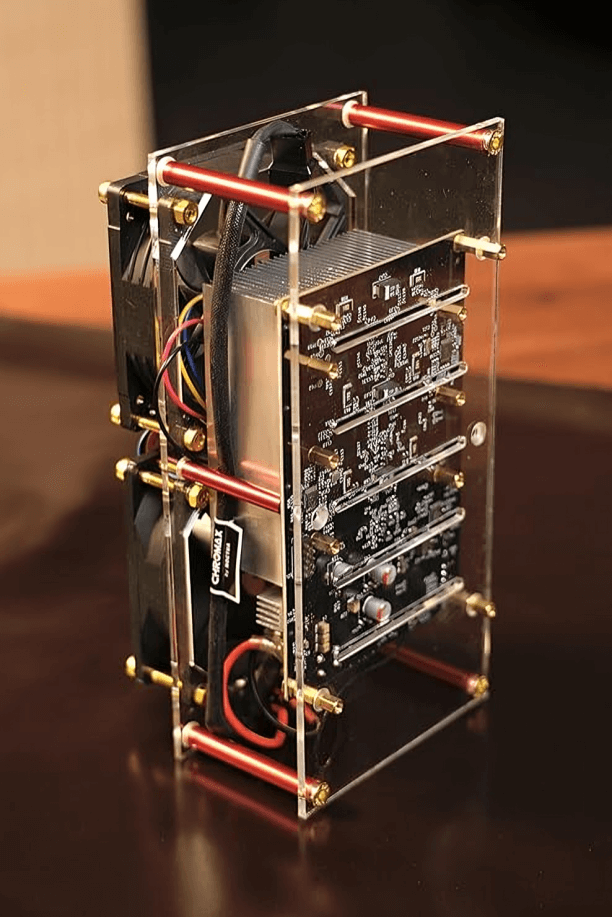 Bitcoin Merch® - Bitaxe HEX Lottery Miner 3TH/s + Clear Case