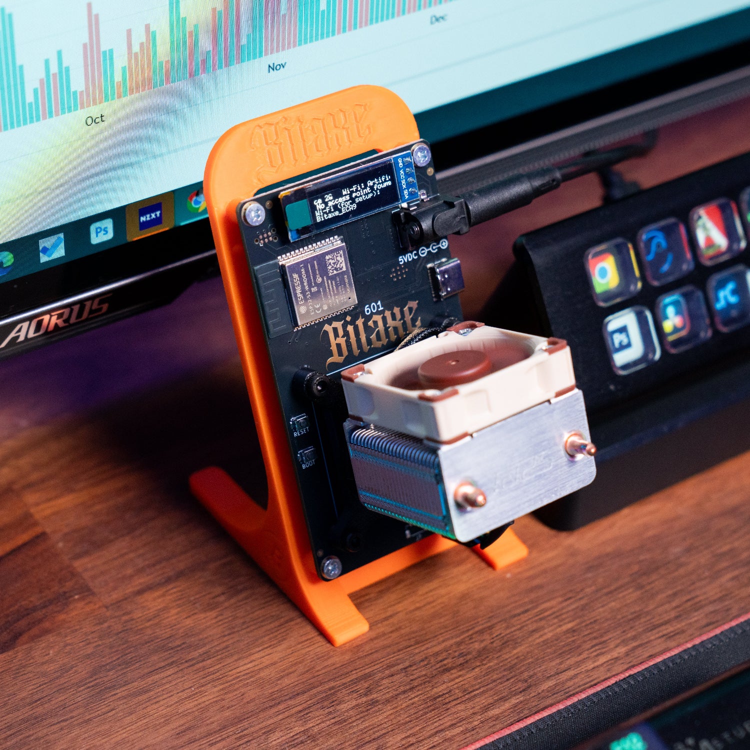 Bitcoin Merch® - Bitaxe Gamma Lottery Miner + Power Supply Upto 1.2TH/s