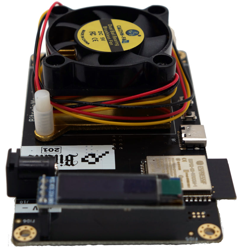 Bitcoin Merch® Bitaxe Ultra 1366 + Power Supply Bitcoin Miner 425GH/s+