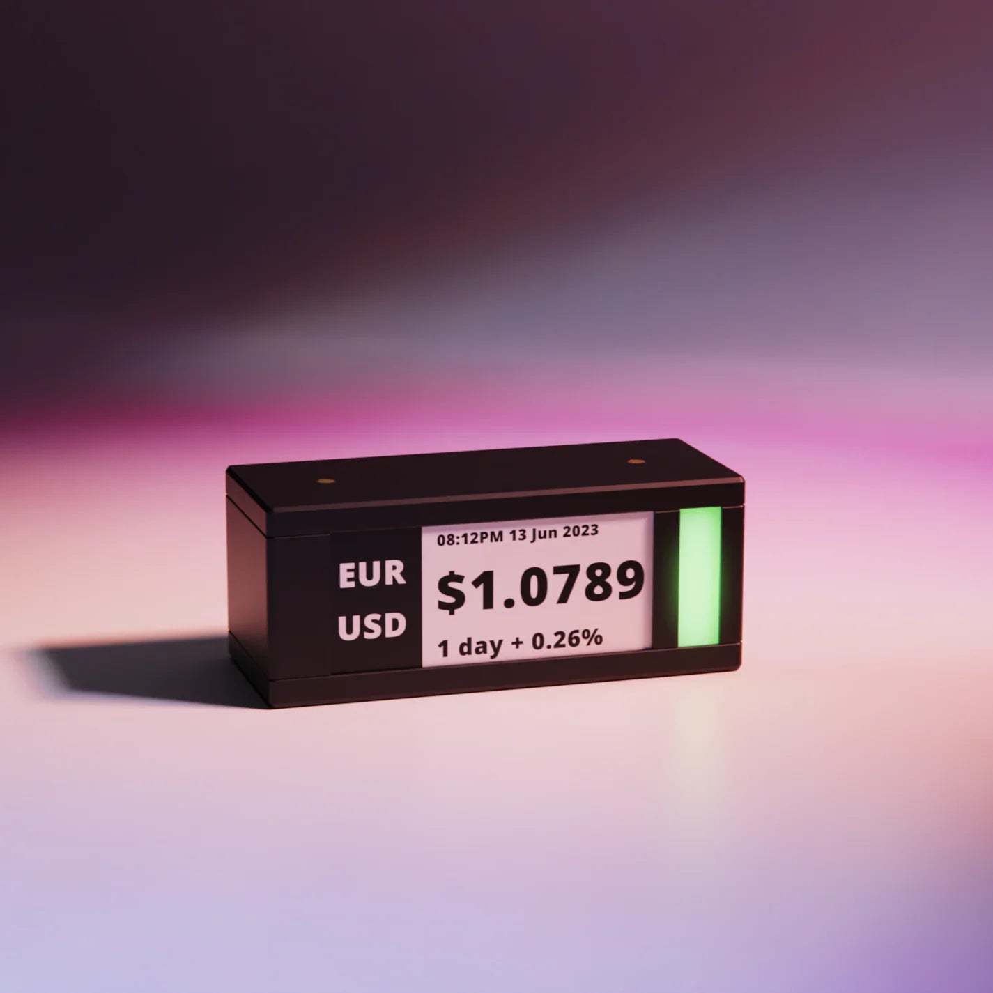 Bitcoin Merch® - TickrMeter - E-Ink Cryptocurrency Ticker Display