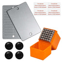 CONDOLD Steel Cryptocurrency Seed Key Phrase Backup - Stamping Set