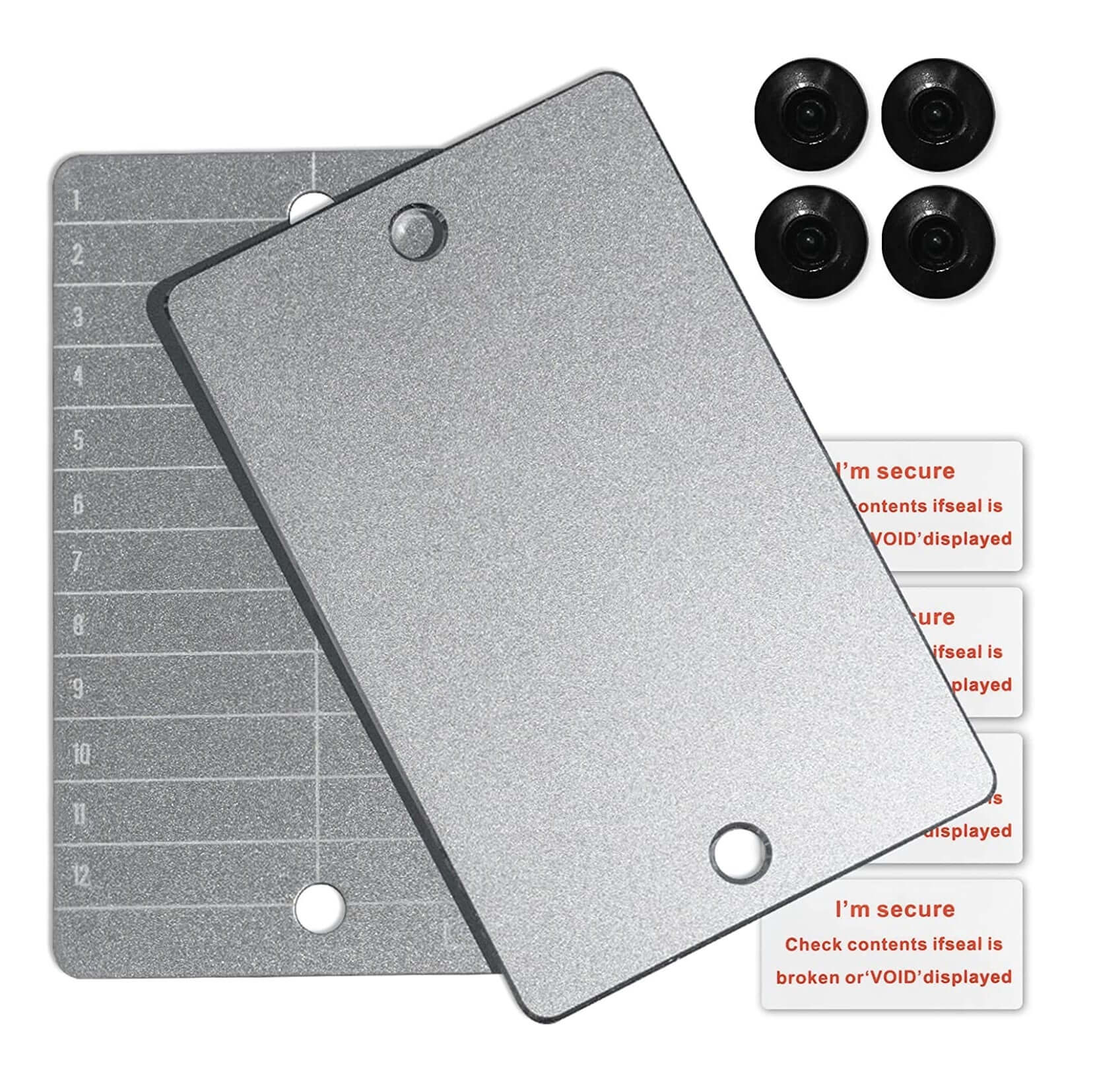 CONDOLD Steel Cryptocurrency Seed Key Phrase Backup