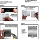 ENGINEERED EDGE Cryptocurrency Seed Key Phrase Backup