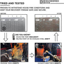 ENGINEERED EDGE Cryptocurrency Seed Key Phrase Backup