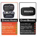 Ledger Nano S and Trezor Hardware Bag with Lock for Cryptocurrency Cold Storage - Best Hard Case for Crypto Wallet - Patented Design