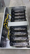 2000W 110-240V Power Supply With 12 X 6+2 pin VGA Cables