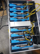 2000W 110-240V Power Supply With 12 X 6+2 pin VGA Cables