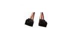 4 Pin PWM Fan Splitter Cable Adapter Female to 2 x Male (1 to 2 Converter) 12" (2 Pack)