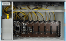 Ready-To-Mine™ 4U Server Rack 8 GPU Mining Frame Rig With Motherboard + CPU + RAM + SSD + PSU Included