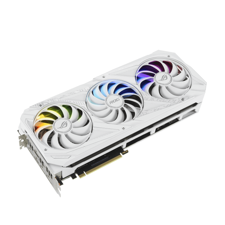 Asus ROG Strix GeForce RTX 3070 White OC Edition 8GB Graphics Card