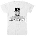 HowMuchBitcoin Youtuber White T-Shirt