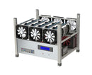 Crypto Mining Frame Rig Case 6 GPU ETH BTC Ethereum + 6 USB Raisers Package Deal