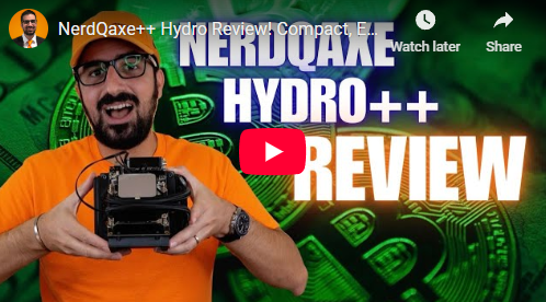 NerdQaxe++ Hydro Review! Compact, Efficient, and Reliable Processing Power