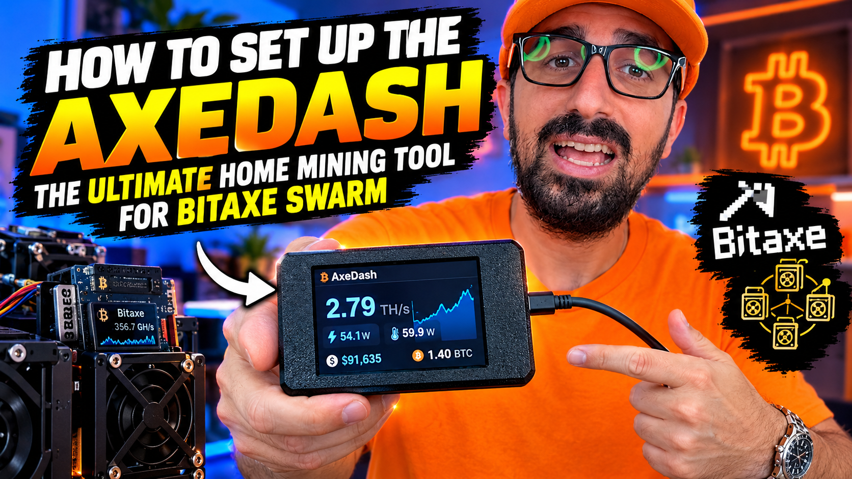 How to Set Up Your AxeDash Bitaxe Monitor!