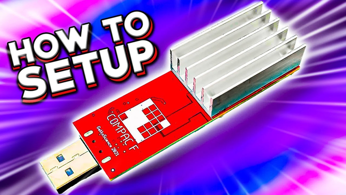 Compac F USB Bitcoin Miner Setup Guide