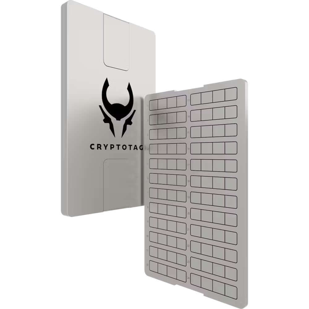 Bitcoin Merch® - Cryptotag Thor Ultimate Titanium Crypto Backup Kit