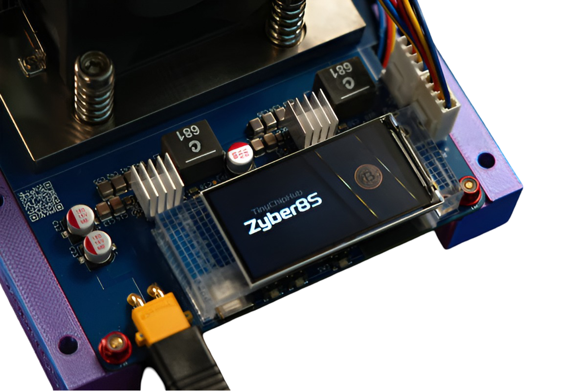 Bitcoin Merch® Zyber 8S - 6.4+TH/s High Performance Home Bitcoin Miner