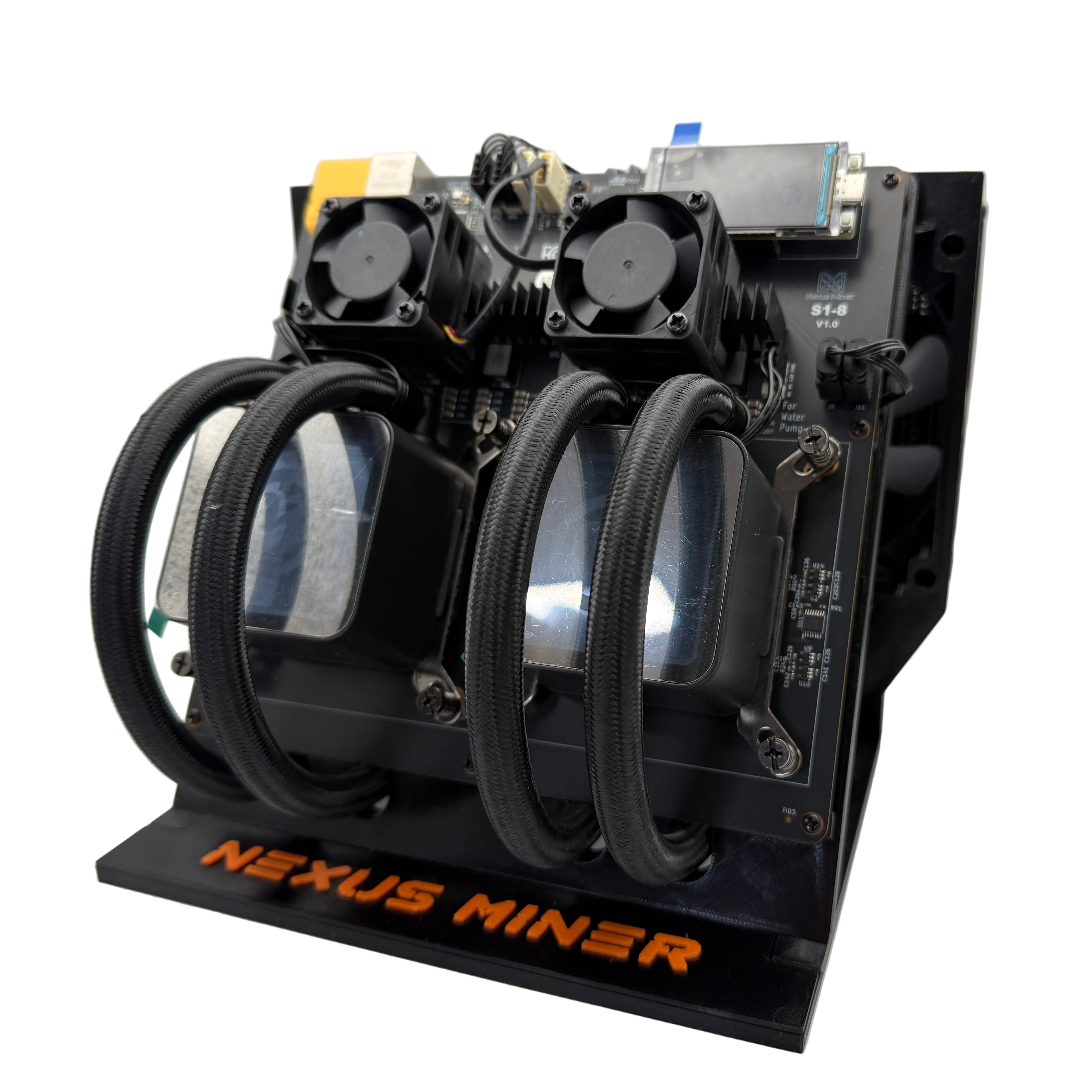 Bitcoin Merch® - Nexus S1-8 Hydro 40TH/s BM1373 Performance Home Bitcoin Miner