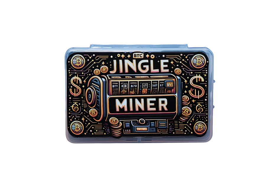 Bitcoin Merch® - Jingleminer BTC SOLO Mini Lottery Miner