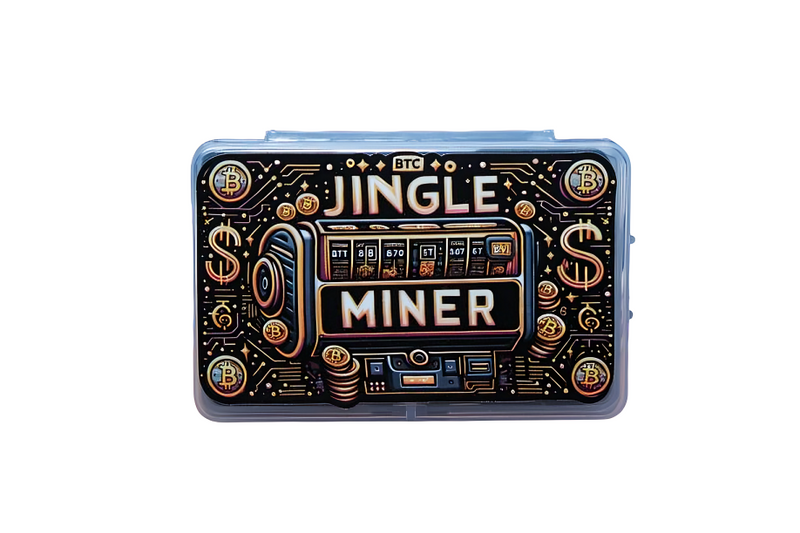 Bitcoin Merch® - Jingleminer BTC SOLO Mini Lottery Miner