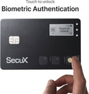 SecuX Shield Bio Crypto Hardware Wallet - Secure Biometric Authentication, Cold Storage Card for NFT, Bitcoin, Ethereum, Cardano, ERC20, BEP20, and More