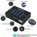 Bitcoin Merch 20 Port USB Hub for Compac F and other USB Miners 200w