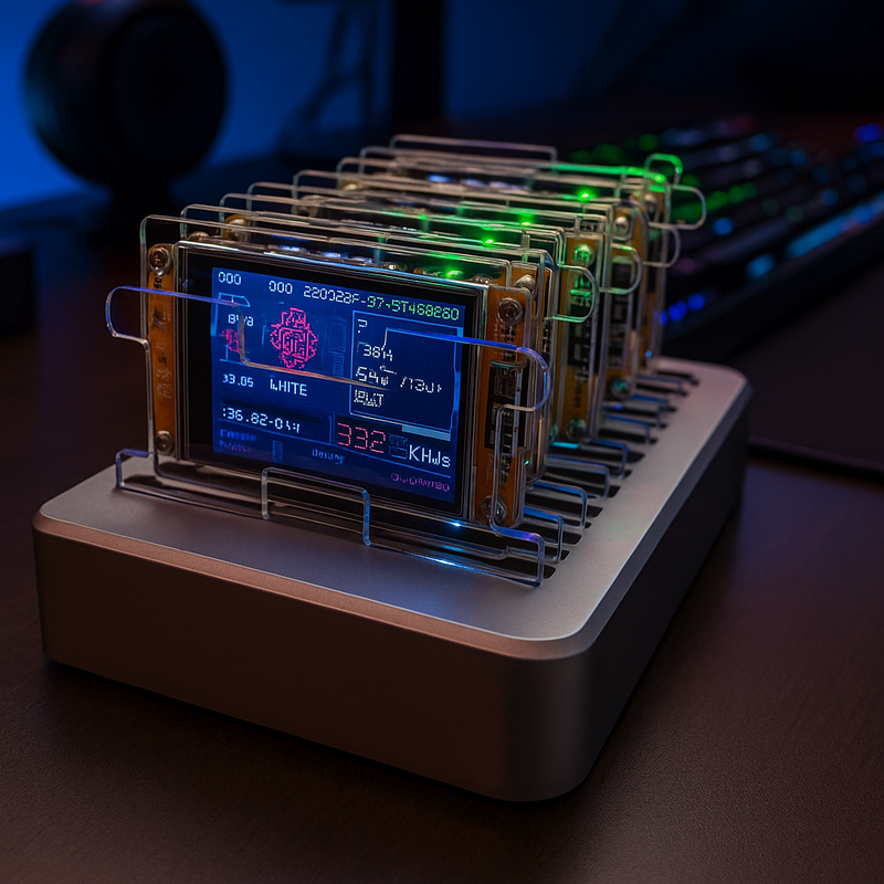 Bitcoin Merch® - 6x Gold Nugget Lottery Miner COMBO