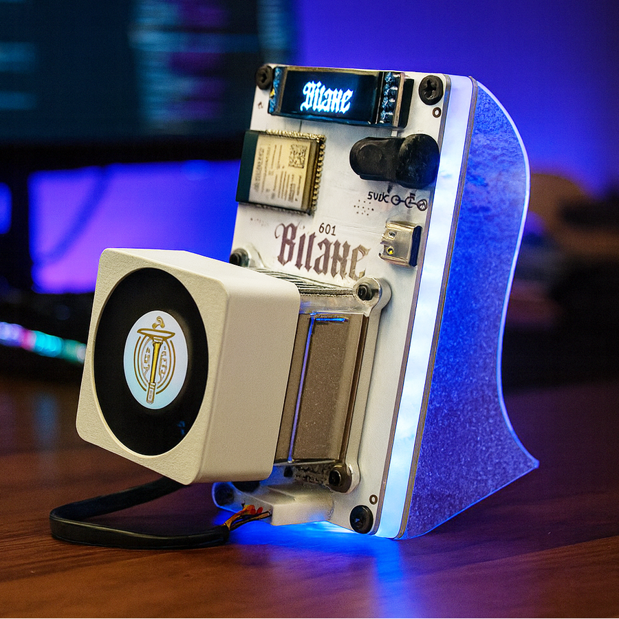 Bitcoin Merch® - Bitaxe Gamma Bitcoin Miner “Ice Angel” Edition