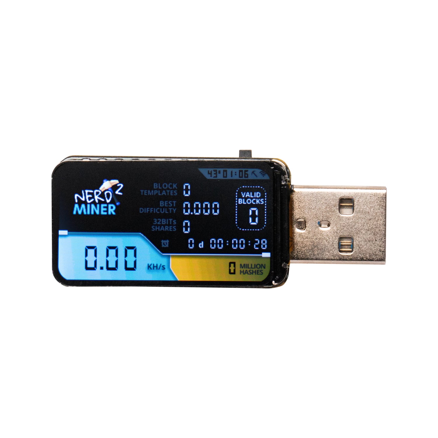 Bitcoin Merch® - 7x NerdMiner 2 - USB Lottery Miner COMBO