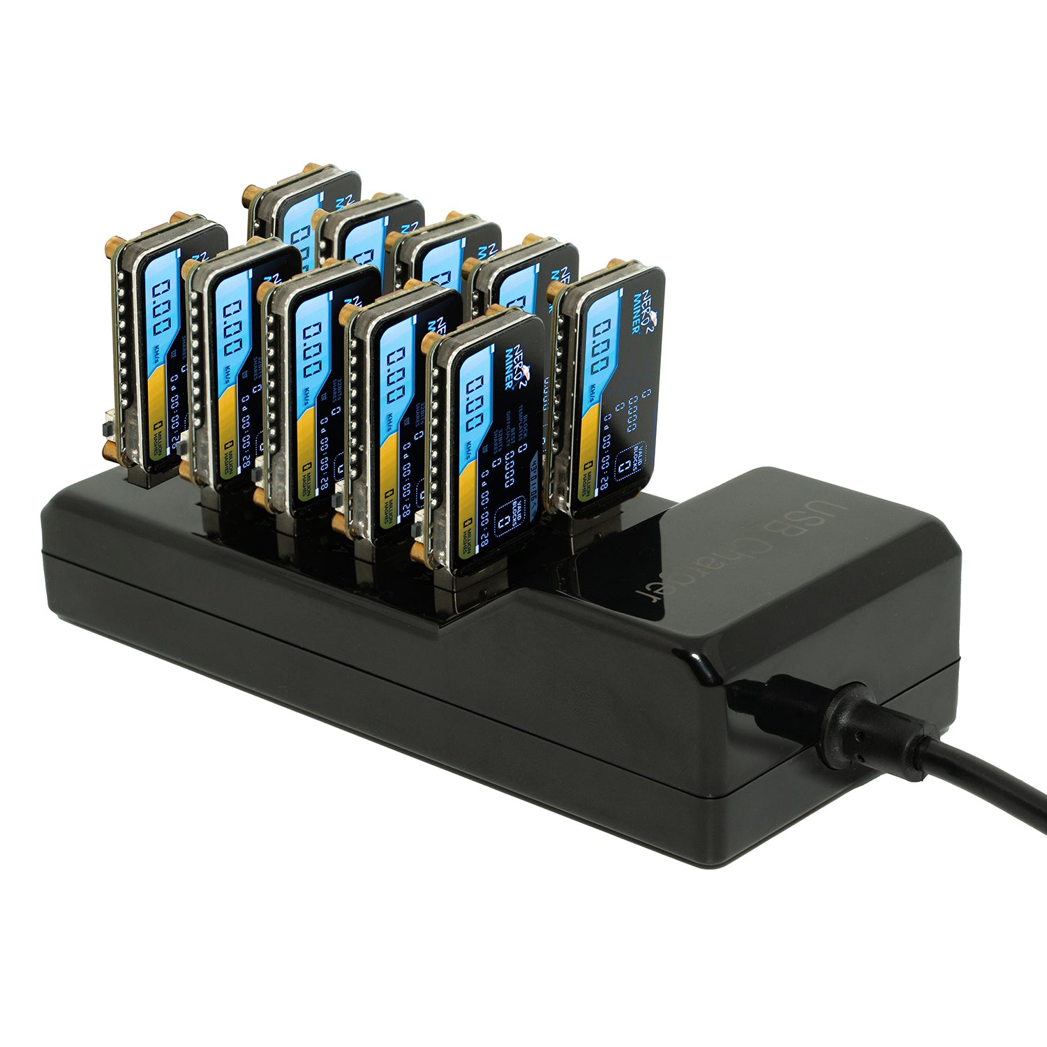 Bitcoin Merch® - 10x NerdMiner 2 - USB Lottery Miner COMBO
