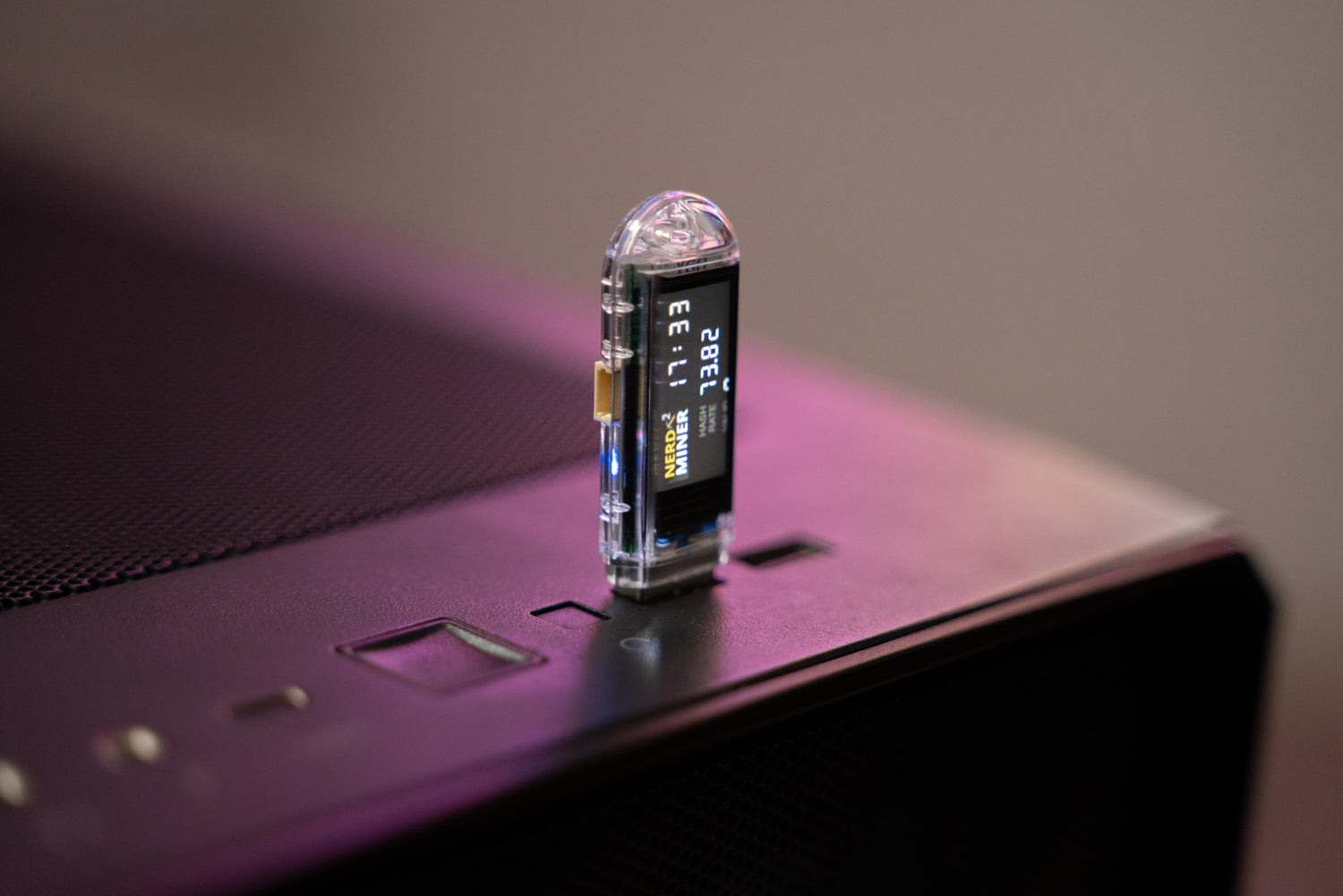 Bitcoin Merch® NerdMiner 2 - USB Lottery Miner with WiFi