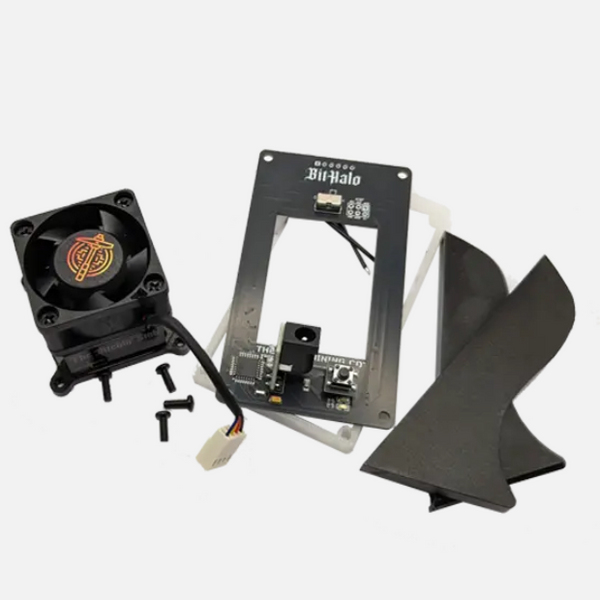 Bitcoin Merch® - The Bitaxe “Black Edition” BitHalo Kit
