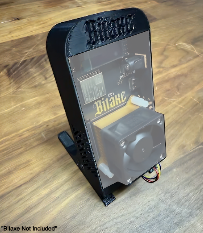 Bitcoin Merch - Bitaxe Standing Case