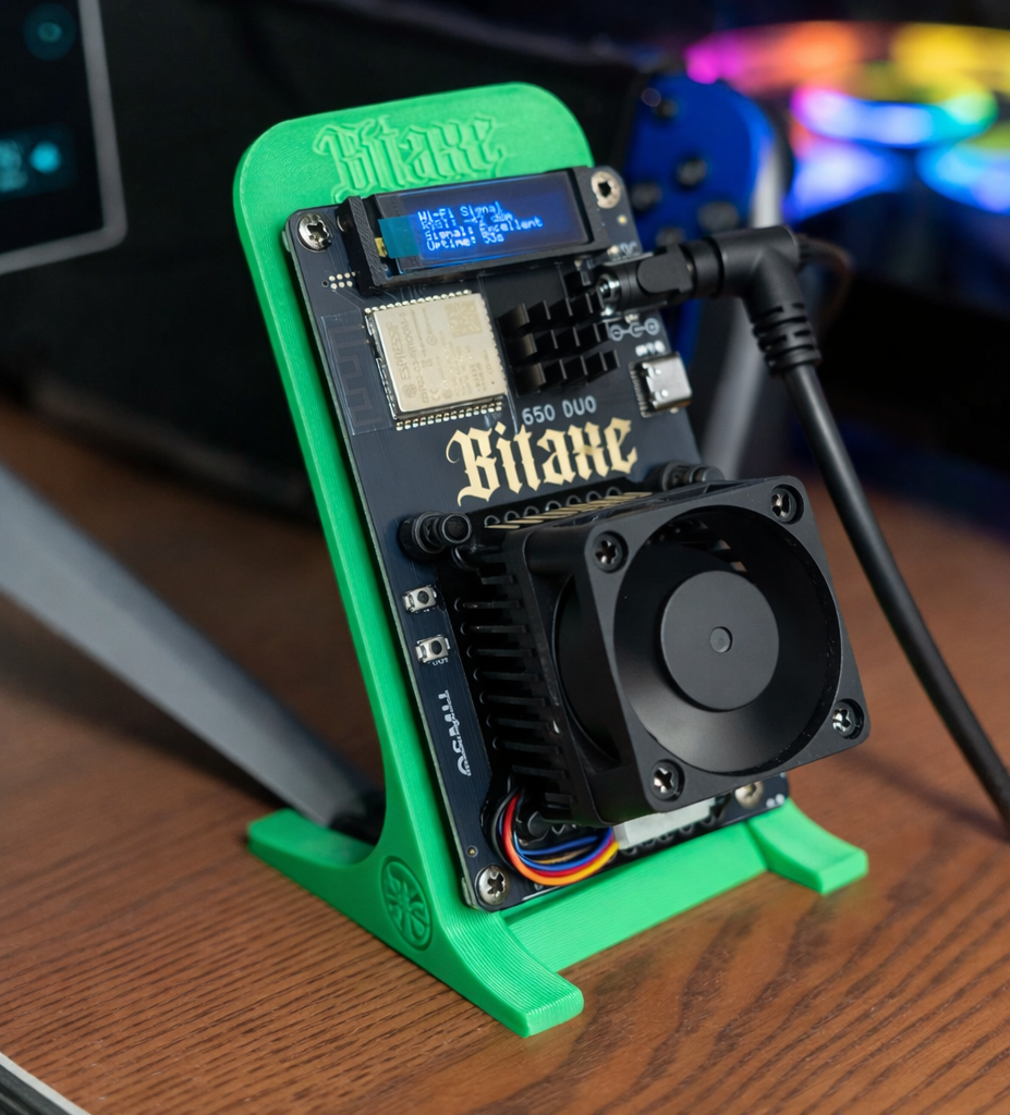 Bitcoin Merch® Bitaxe Gamma DUO 650 - 1.6TH/s w/ Power Supply