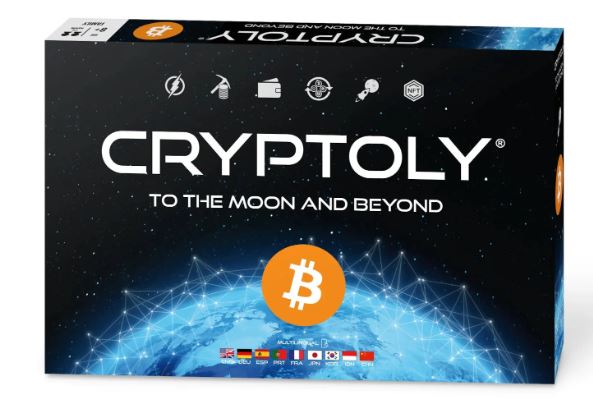 CRYPTOLY - To The Moon And Beyond/ Bitcoin board game