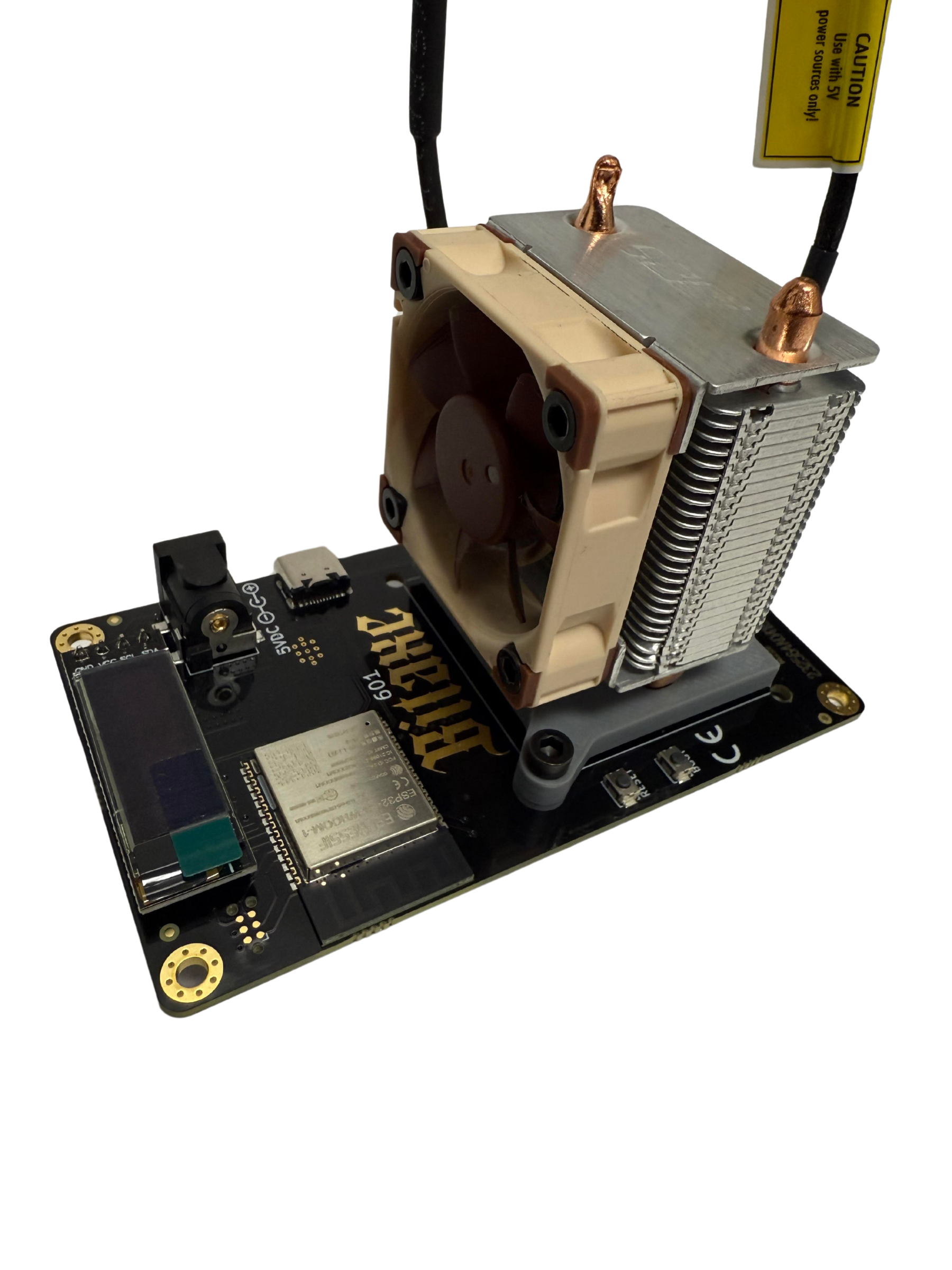 Bitcoin Merch® - Bitaxe Gamma 601 SOLO Miner + Power Supply Upto 1.2TH/s