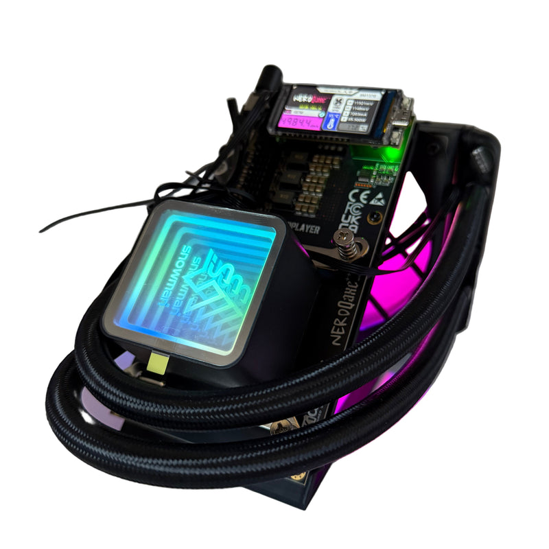 Bitcoin Merch® - NerdQaxe++ Hydro 5TH/s w Power Supply