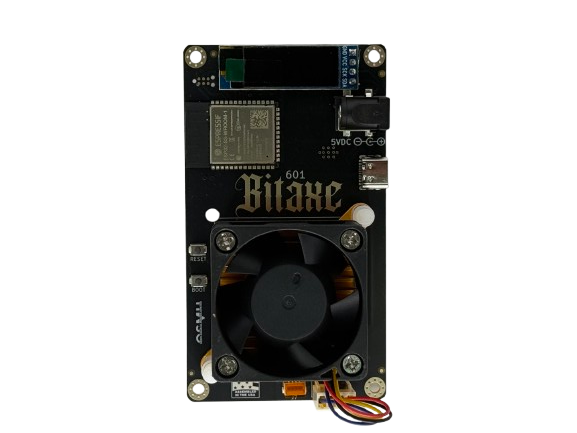 Bitcoin Merch® - Bitaxe Gamma 601 SOLO Miner + Power Supply 1.2TH/s