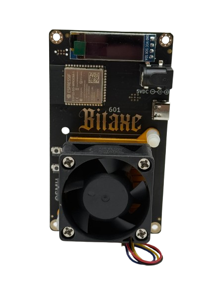 Bitcoin Merch® - Bitaxe Gamma 601 SOLO Miner + Power Supply 1.2TH/s