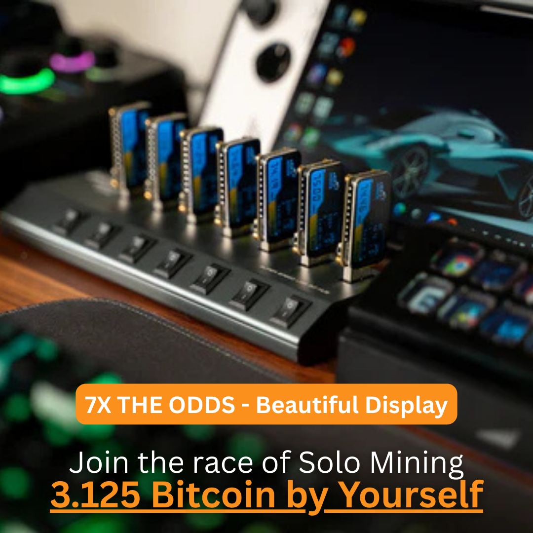 Bitcoin Merch® - 7x USB Lottery Miner COMBO