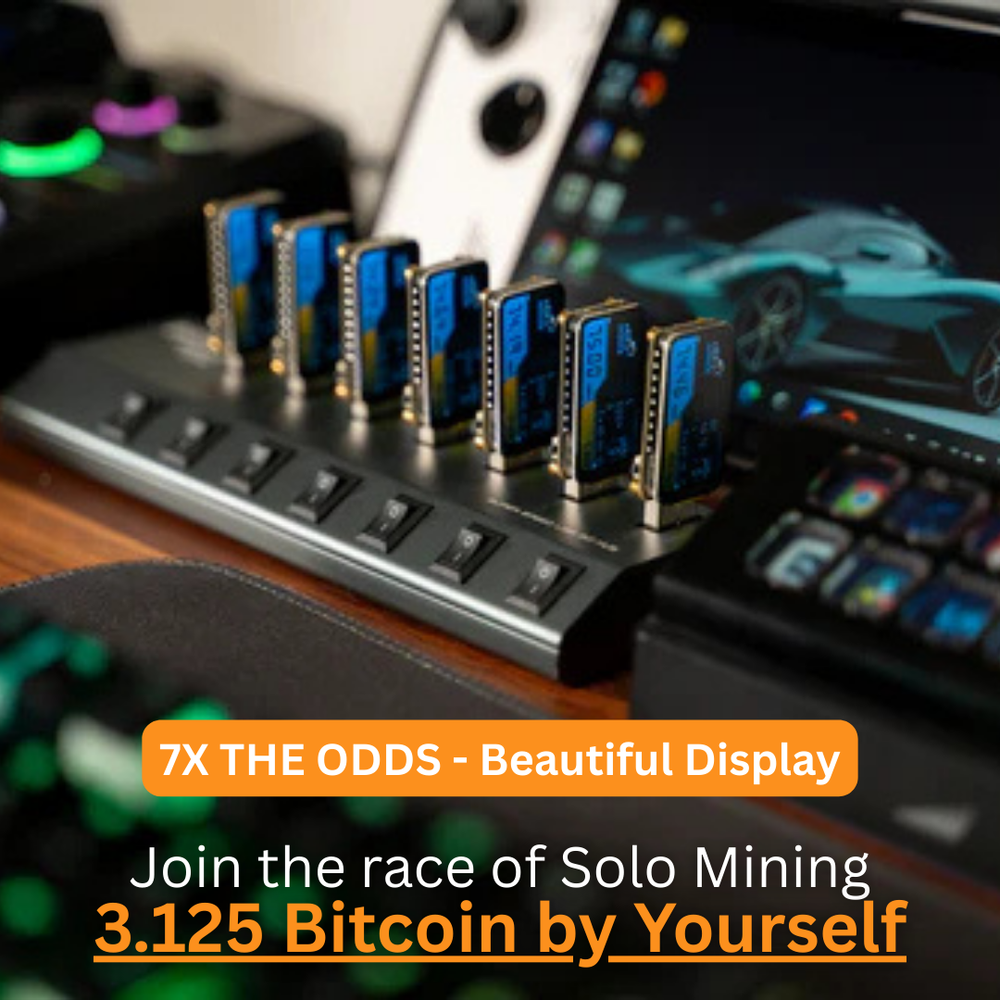 Bitcoin Merch® - 7x USB Lottery Miner COMBO