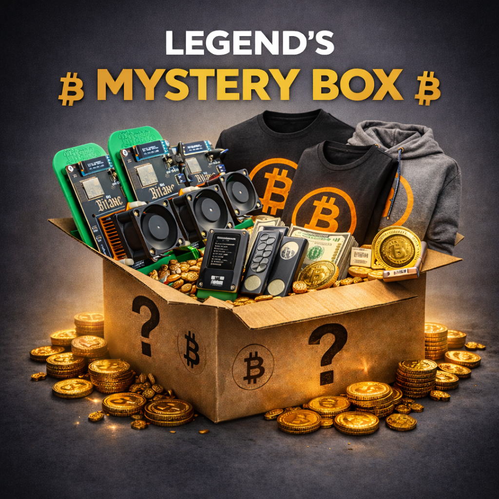 Bitcoin Merch® - Legends Mystery Box