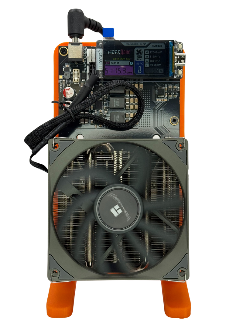 Bitcoin Merch® - NerdQaxe++ 5TH/s Multi-Chip BTC Miner