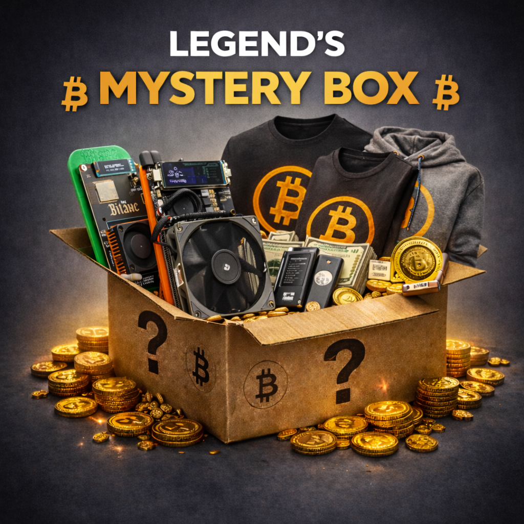 Bitcoin Merch® - Legends Mystery Box