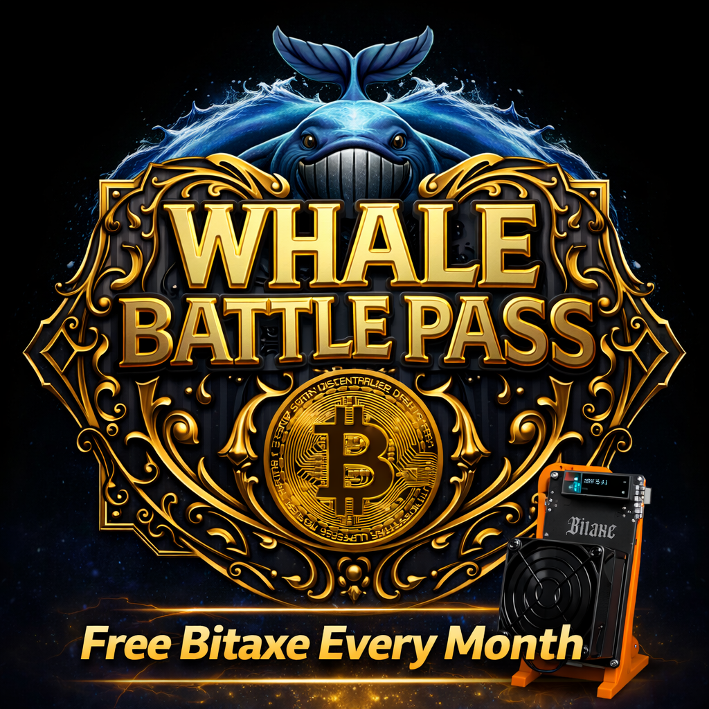 Bitcoin Merch® - NEW Whale Battle Pass