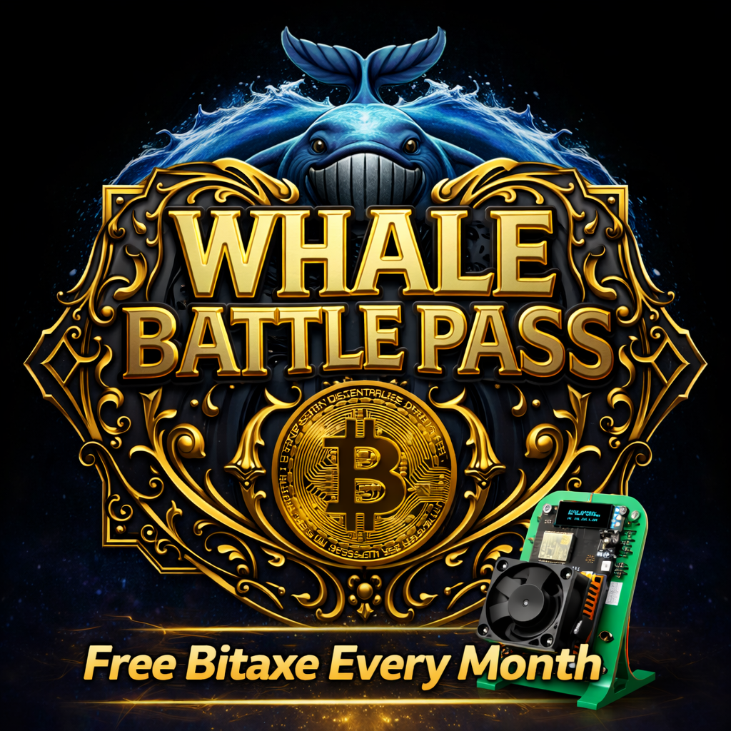 Bitcoin Merch® - Whale Battle Pass